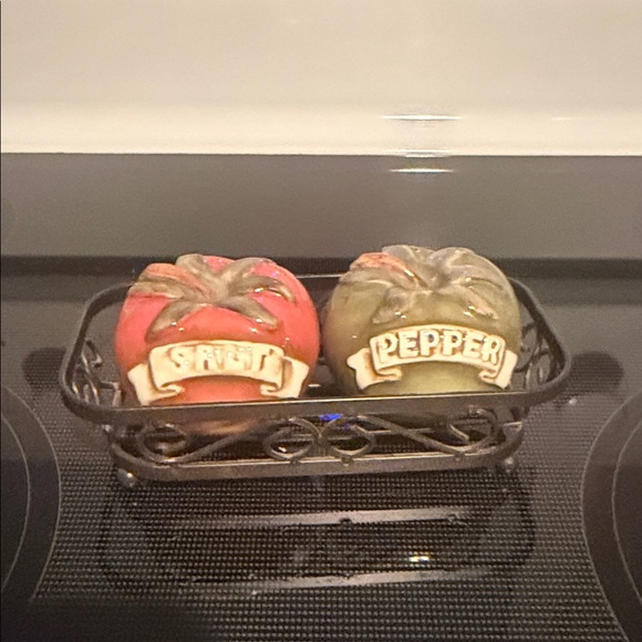 no brand Other - Ceramic Salt and Pepper Shaker Set NIP